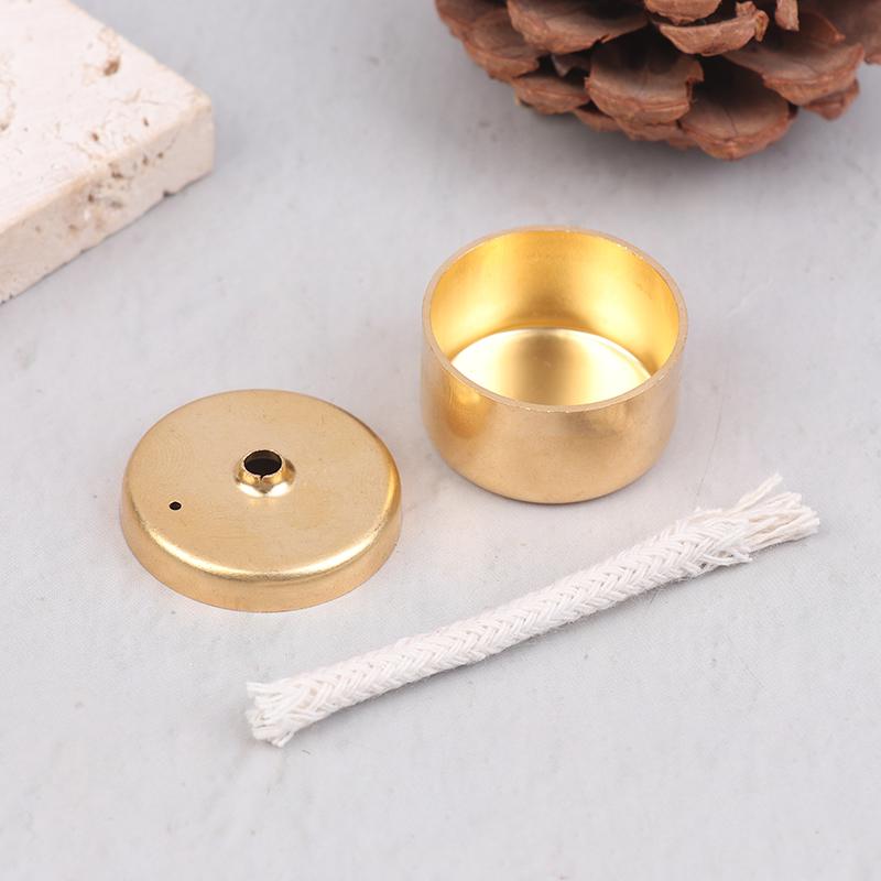 Mini Copper Alcohol Lamp Burner For Aromatherapy Fragrance As Candle Substitute Scientific Experiments Camping Tea Coffee