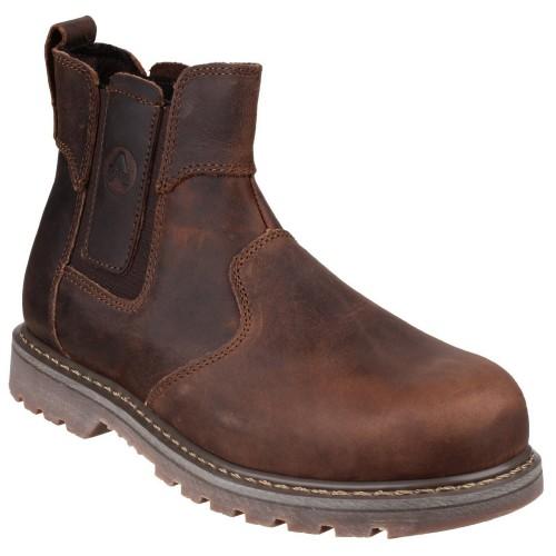 Amblers Steel FS165 Safety Boot / Womens Ladies Boots / Dealers Safety 10 UK marron