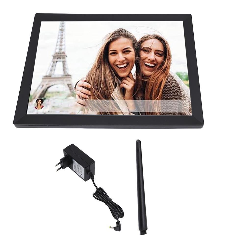 15palcový digitální fotorámeček 80 000 fotografií Úložiště HD Dotyková obrazovka Automatické otáčení WiFi Chytrý Elektronický Digitální Foto