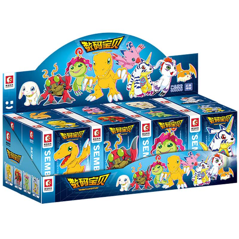 Sembo Block Digimon Adventure Anime Block Garudamon Garuru Mon Assembly Model Decoration Puzzle Toy Birthday Gift