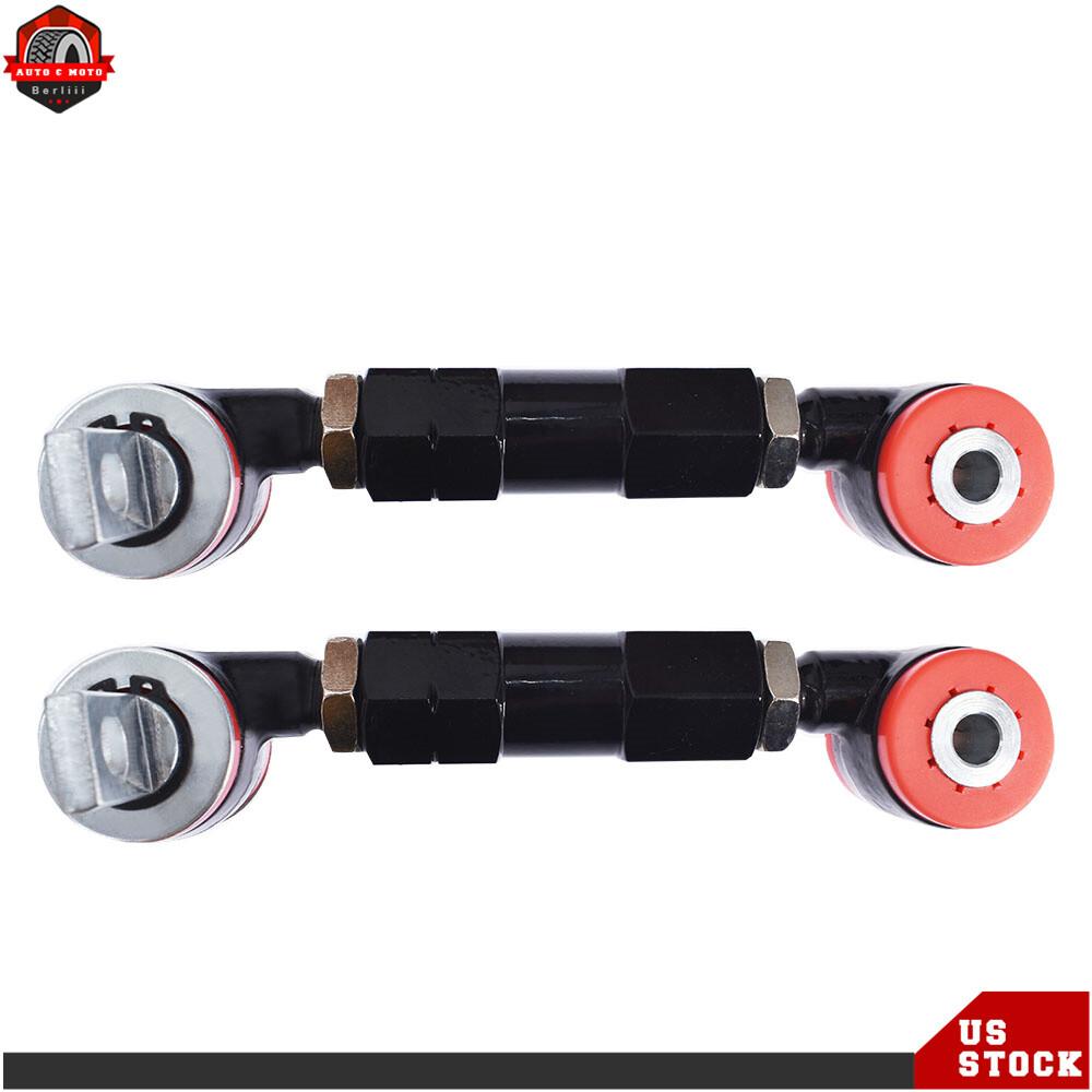 Для Honda Civic Регулируемый гоночный комплект рычагов управления развалом задней подвески Черный