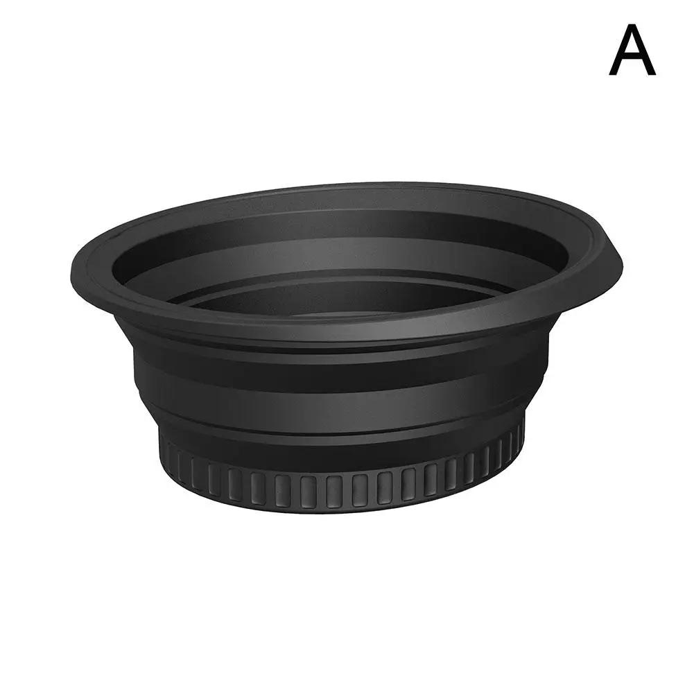 

Большая миска для ледяной ванны для лица Силиконовая миска для погружения лица Ледяная ванна Складная миска для ледяной ванны Ледяная ванна дома Косметический прибор J4A0 чёрный