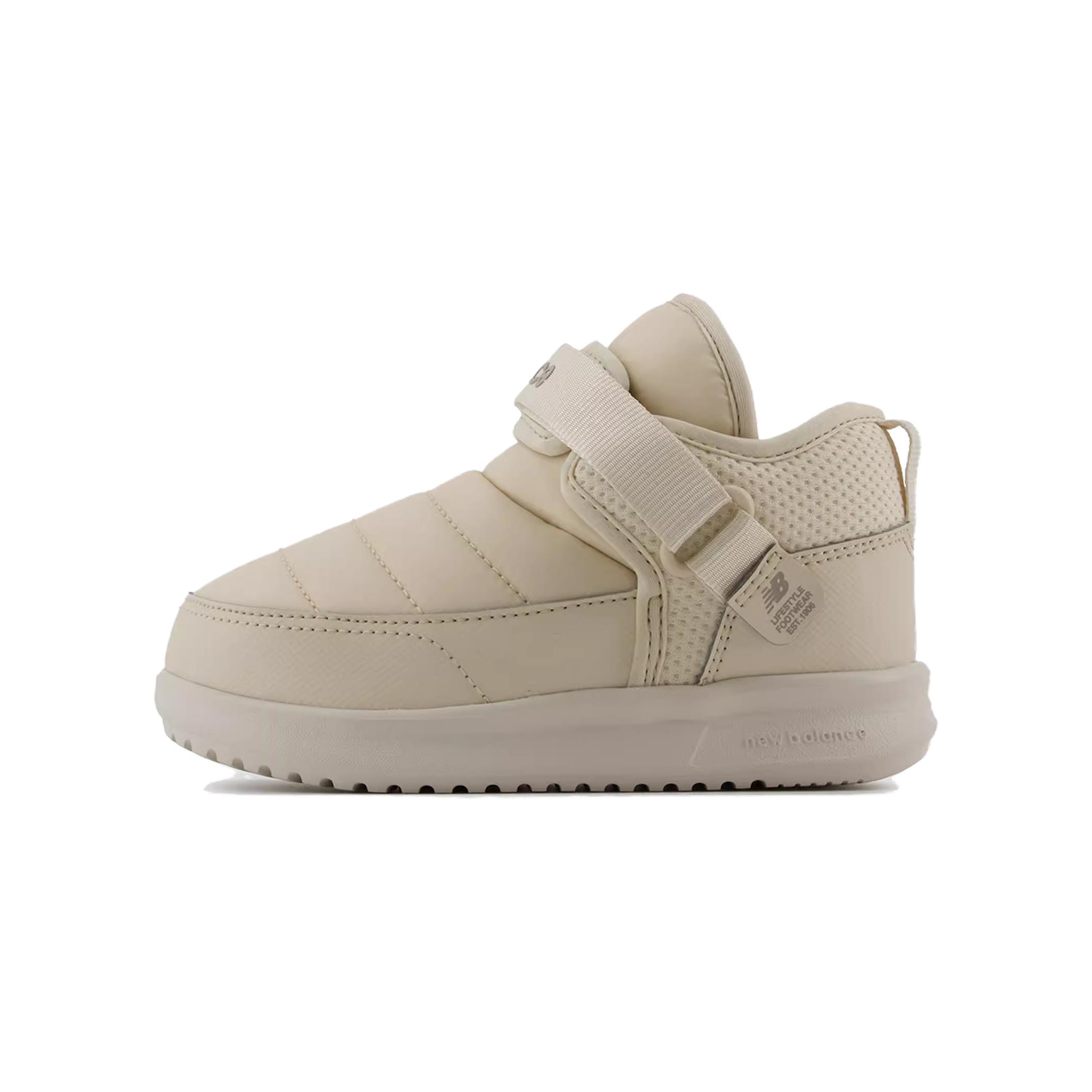 

New Balance Mmoc Fabric Comfortable Versatile Low-Top Walking Shoes Baby Shoes Beige IHMMOCT1 25