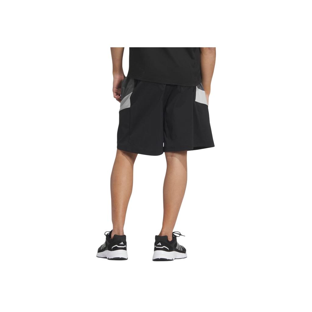 Adidas Fustl Casual Fashion Five-Point Shorts Men Shorts Black JI8733