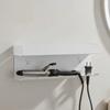 Wall Mounted Curling Iron Storage Rack No Drill Hair Tool Holder  Apartment Use