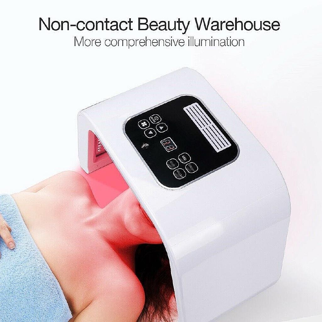 LED Light Photodynamic Facial Skin Care Body Relaxation Therapy Device 7 Colors Multifunctional Beauty Instrument Home
