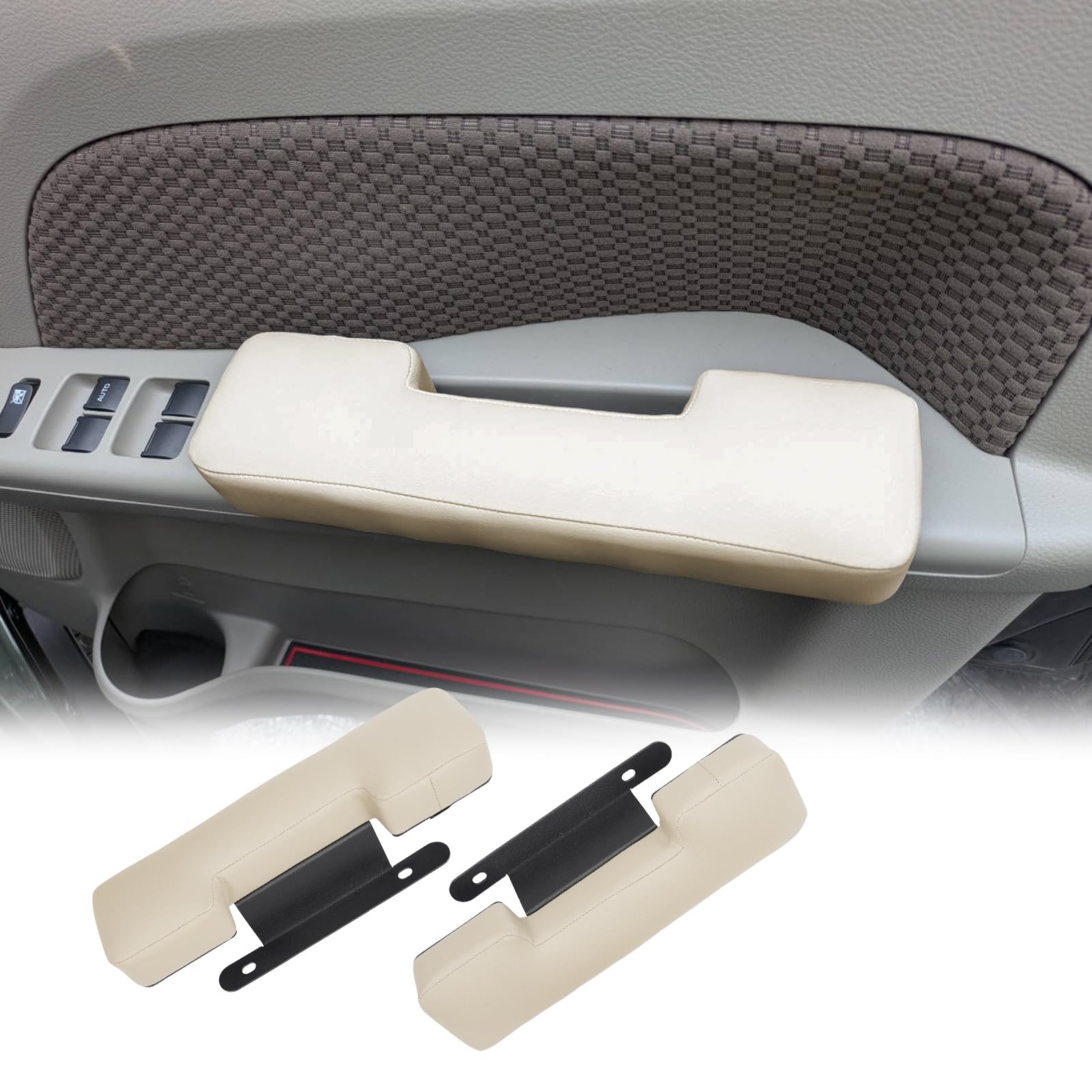 

CEMOFE Подлокотники на двери для Every Wagon DA17W Every Wagon DA64W Боковые Every Wagon NV100 Clipper Rio Mazda Scrum Wagon Легкий бежевый фургон, DA17V, DA64V,