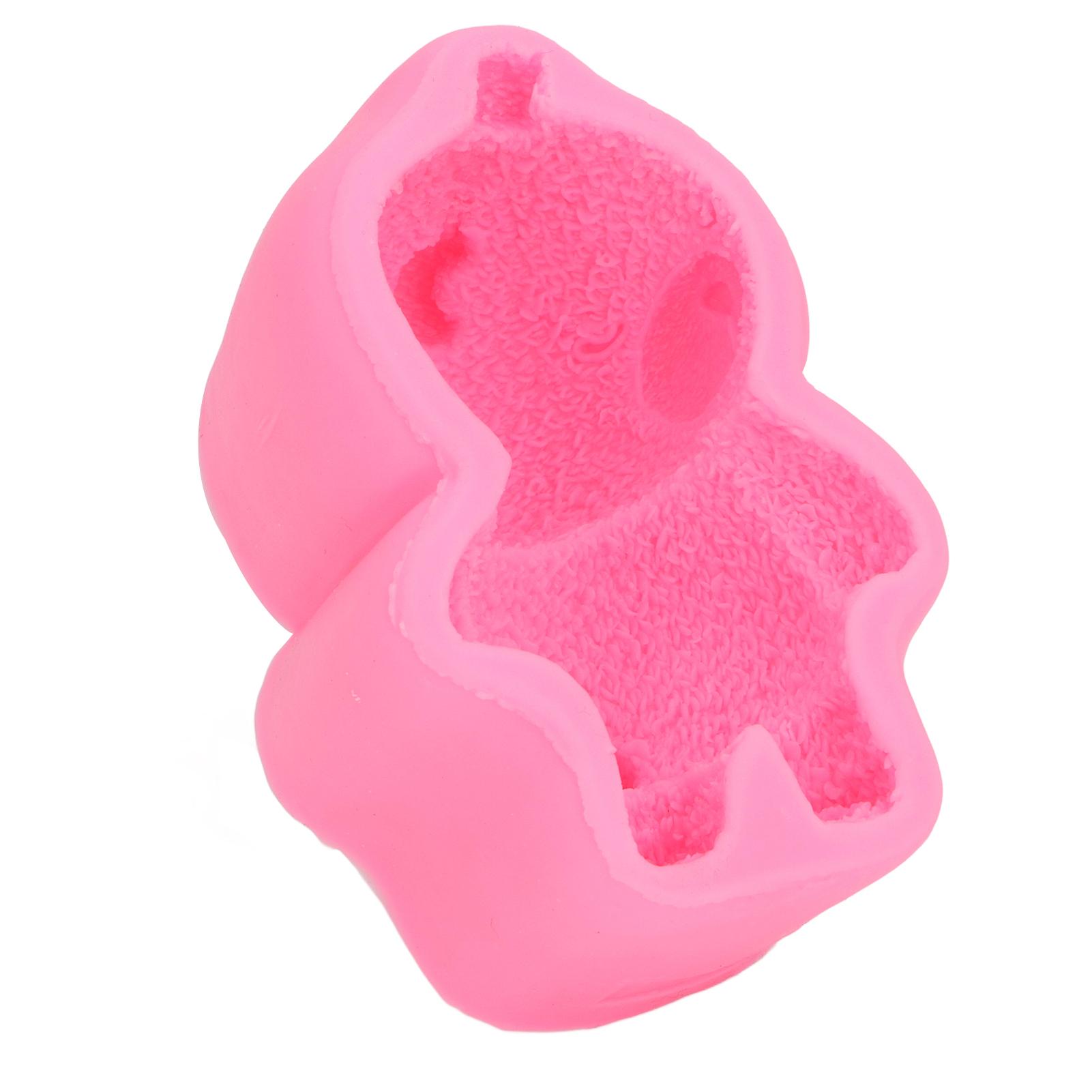 

Спящий медведь силиконовая форма 3D сонная кукла для украшения торта мыла мороженого помадки глины изготовления