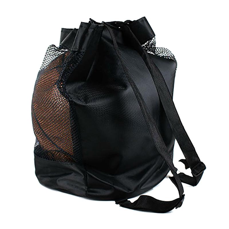 Sport Basketball Backpack Shoulder Bag Basketball Net Bag Volleyball Football