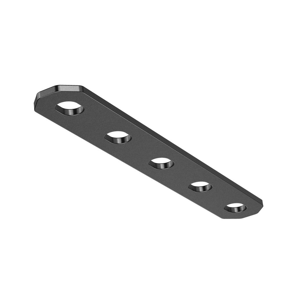 Kaedear Motorcycle Universal Stainless 2mm Universal Set of Custom Brackets x 5 x 20 x Brackets, Steel, Thick, Fit, 2, (KDR-YX-S15-5M8) (M8 Holes/150