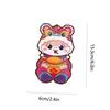 6Pcs Cartoon Lunar Red Packet New Year Lucky Money Envelopes Year of the Snake Creative Lucky Red Envelopes for Spring Festival