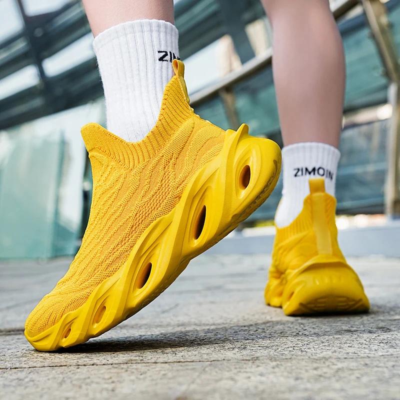 Herresko Sneakers Mannlig tenis Luksussko Herre fritidssko Trener Løp Pustende mote loafers Løpesko for menn