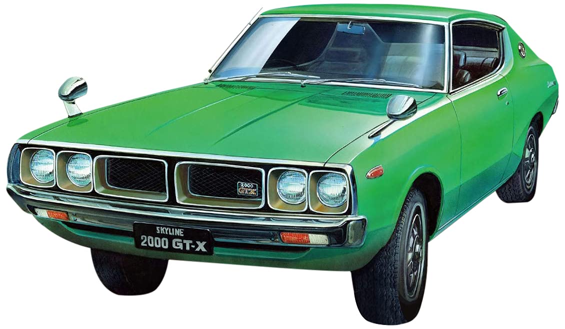 

Doyusha Эпоха Сёва Знаменитый автомобиль Ностальгический герой Серия 4 Nissan Skyline HT Пластиковая модель №. 200GT-X