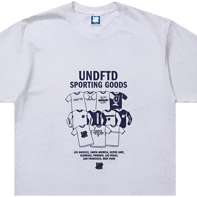 Undefeated T-Shirts Unisex Crew Neck Moderate UI34GSS04M