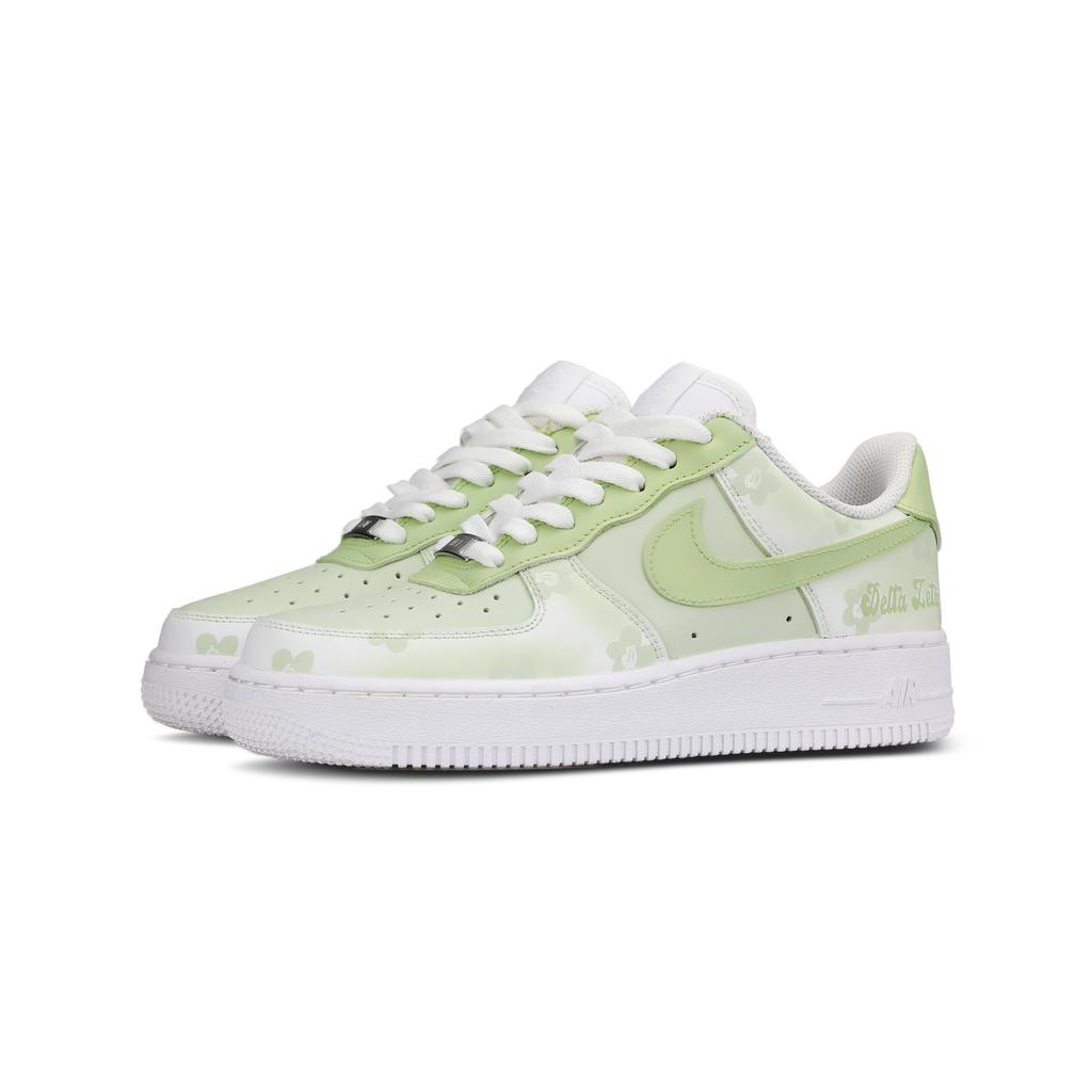 Nike Air Force 1 Low top Skateboard Shoes Women's Green White DD8959-100(Team333-)