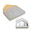 House Jesus Prayer Candle Holder Insert Silicone Mold DIY Religious Desktop Decoration Resin Mold Christmas Crafts Birthday Gift