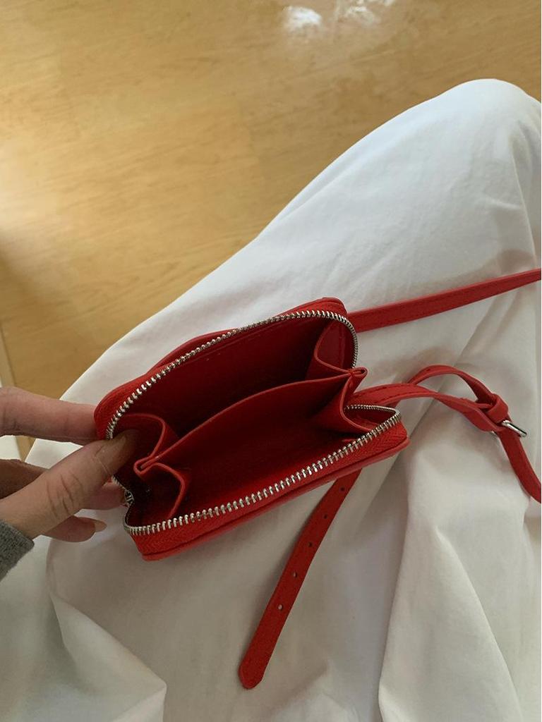 Bolso Mini Cuadrado Estilo Onuk Coreano: Bolso de Tarjetas, Cintura y Mensajero de Moda Multicolor