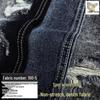In-Stock Blue-Gray Twill Non-Stretch Denim Fabric (10 pcs) - Versatile Four-Season Clothing Material