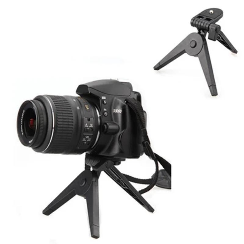 Tragbares faltbares Mini-Stativ für stabile Fotoaufnahmen Kompatibel für DSLR-Mobilgeräte Fotozubehör