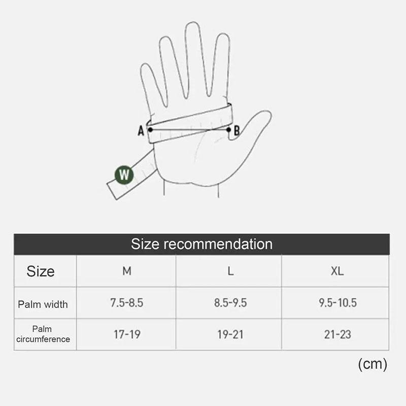 Winter Outdoor Fishing Cycling Gloves for Unisex Waterproof Warm All Finger Gloves Thick Protective Touch Screen Flexible Gloves
