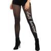 Run Resistant Opaque Footed Tights High Waist Pantyhose Control Top Tights Thigh High Stockings Printed Silk Stockings