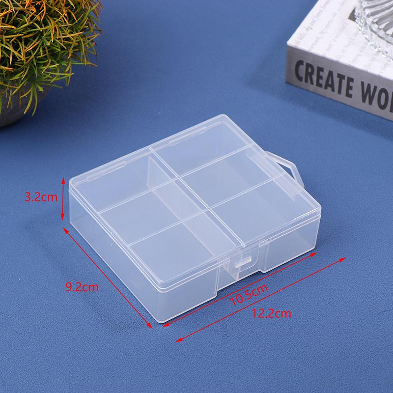 Пластиковый прозрачный контейнер-держатель для хранения батареек, органайзер-бокс для максимум 24 батареек AA AAA A1