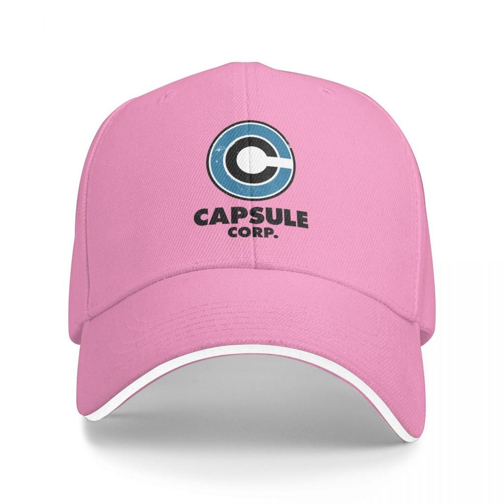 Capsule Corp Logo Baseballkappen Snapback Baseballmützen Atmungsaktiv Lässig Kappe Outdoor für Männer und Frauen