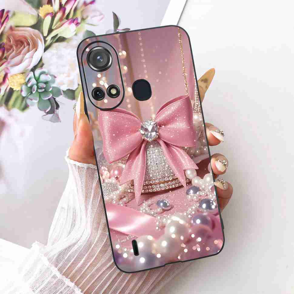 CAse For ITEL A58 Lite Silicone Soft Cover Capa For ITEL A58 A 58 Lite A58Lite New Fashion Butterfly Back Cover Bumper Capa