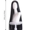 100cm Anime Cosplay Wigs Centre Parting Straight Hairpiece Long Straight Cosplay Wig  Party