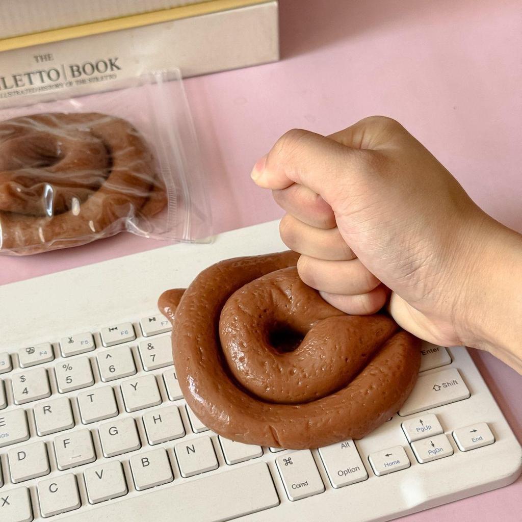 Jumbo Fake Poop Prank Toy - Soft, Disgusting, and Funny Gag Gift for April Fools' Day