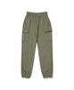 KODAK Essential Woven Debonding Brushed Slim Cargo Jogger Pants Women Khaki