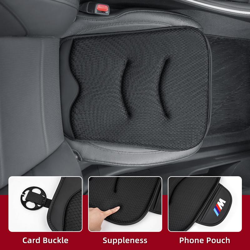 2025 Carro Quente Luxo Seda de Gelo Bolsa de Armazenamento com Almofada Respirável Capa de Assento Acessórios para Carro Para BMW E46 E90 E60 F10 E39 F30 E36 F20 E