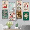 Merry Christmas Poster Vintage Metal Tin Signs Cakes Music Box Christmas Tree Metal Plaque Bakery Candy Shop Home Wall Decor
