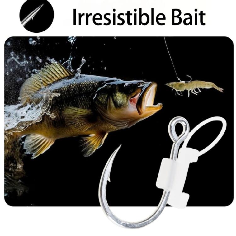 Catfishes Fishing Hook Freshwater Shrimp Walkers Heavy Duty Metal Barbed Fishhooks Fishing Accessories Easy to Use
