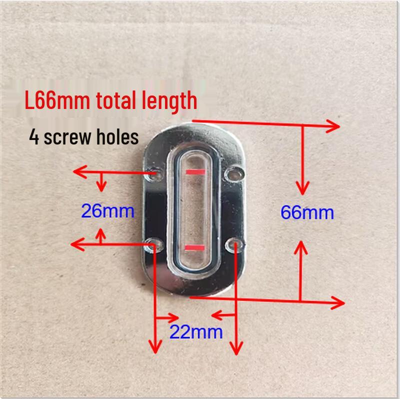 Прямоугольное смотровое стекло указателя уровня масла