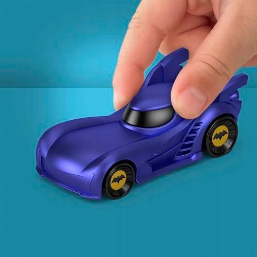Fisher-Price Dc Batwheels 1:55 Ölçekli Oyuncak Arabalar 5'li Paket, Bam Batmobile Kırmızı Kuş