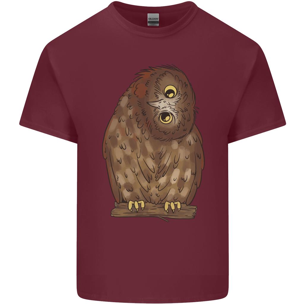 A Funny Owl Unisexs Light Cotton TShirt