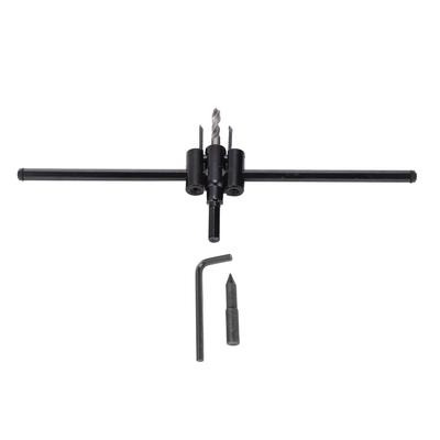 Aircraft Type Hole Opener Adjustable 30?300mm Circle Saw Cutter Drill Bit for Woodworking