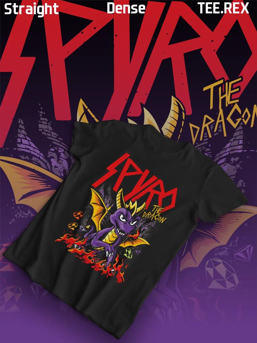 T-shirt with Spyro print 4XL