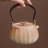 Shangqi Retro Rustic Ceramic Teapot and 4 Cups Set