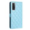 Quilted Pattern Faux Leather Wallet Case for Huawei Honor Series.Honor10 Lite Honor200 Honor300 P20Lite... 360° Protection with Card Slots & Stand
