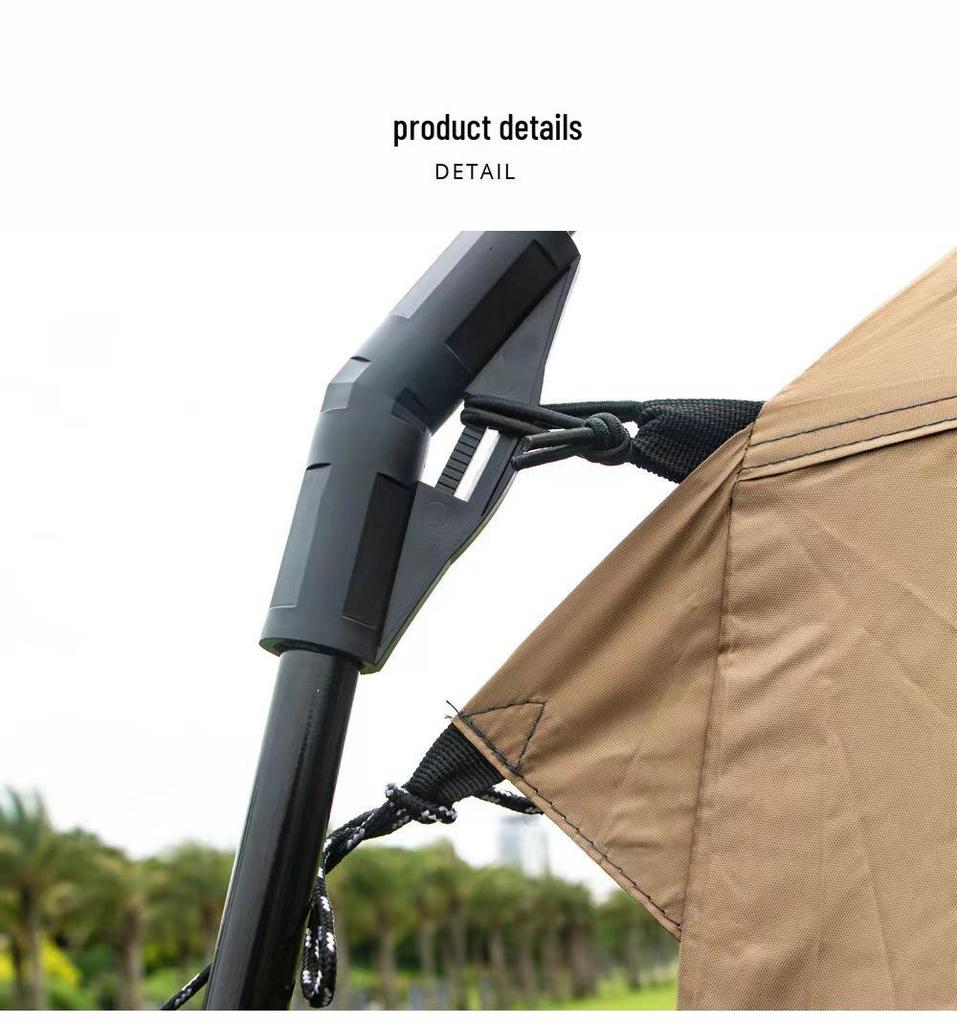 Four Seasons Outdoor Camping Sunshade Tent with Mesh Anti-Mosquito Protection and Rainproof Design