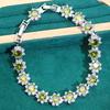 2024 New Full Diamond Ladies Jewelry Set Ladies Romantic Accessories Fashion
