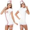 Lingerie Women's Sexy Lingerie Nurse Cosplay Uniform Costume Costume Teddy Babydoll Exotic Costume Sexy Cosplay Maids Outfit