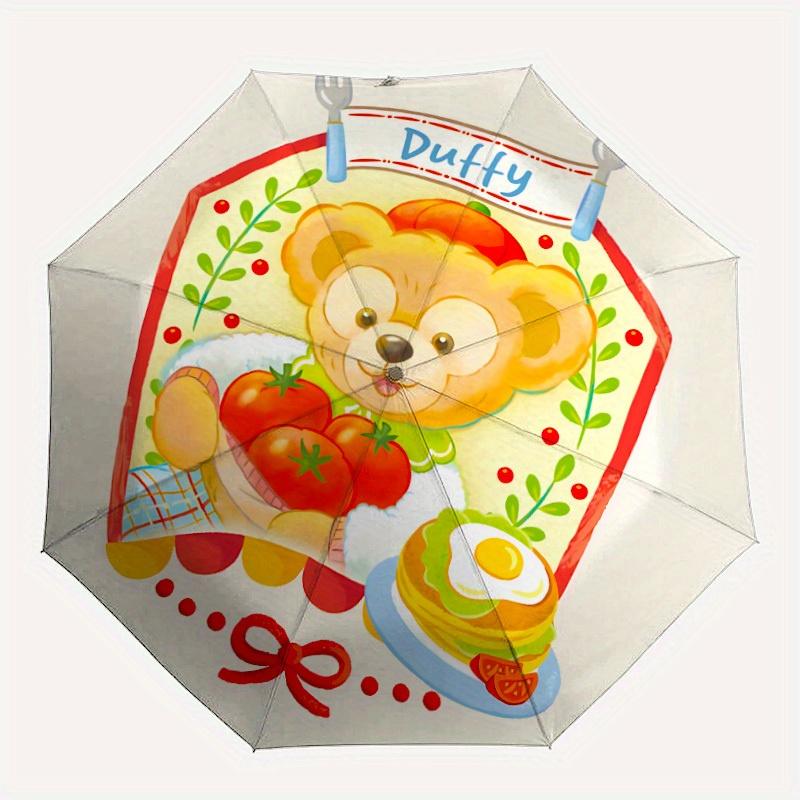 1pc Duffy Automatic Folding Umbrella:Portable Folding design, Lightweight for Women/Men.Automatic Umbrella for Everyday,Stylish Sunshade