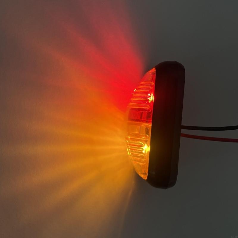 2025 New LED Space Marker Lights 12V to 24V Energy Efficient Side Lamp for Trucks Trailers