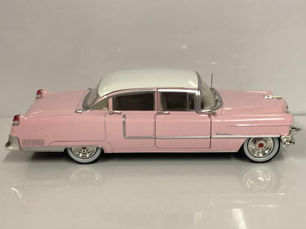 GREENLIGHT Elvis Presley 1955 Cadillac Fleetwood Series #84092 124 (1935-77) - 60"Pink Cadillac"