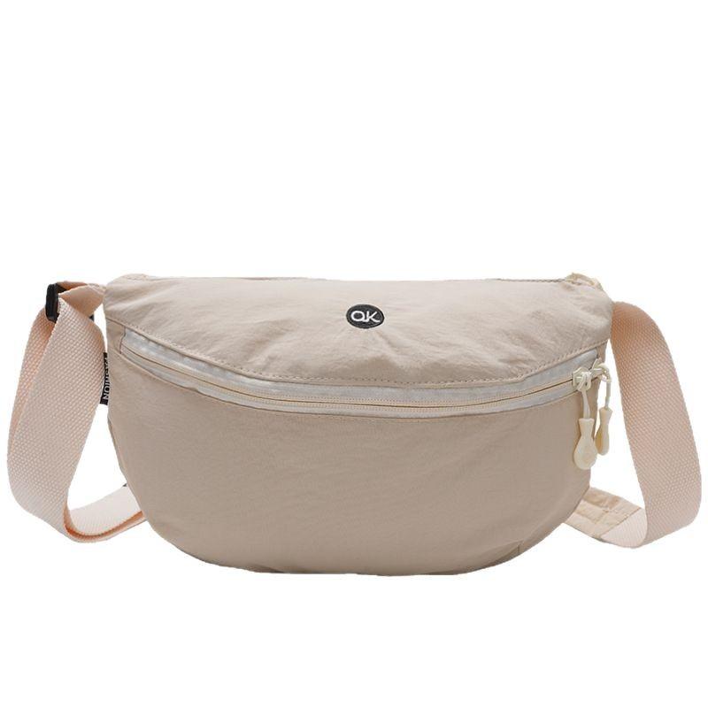 Portable And Simple Dumpling Bag, Fashionable And Versatile Sports Cycling Breast Bag, Daily Commuting Shoulder Messenger Bag