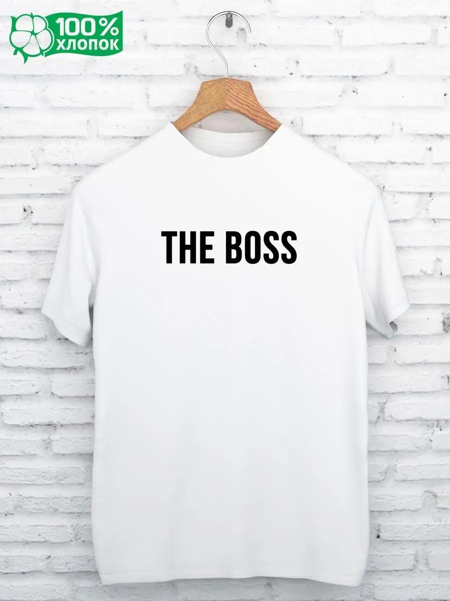 THE BOSS Print T-shirt S