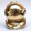 Pure Brass Single Ring Diving Helmet Scuba Nautical Mark V